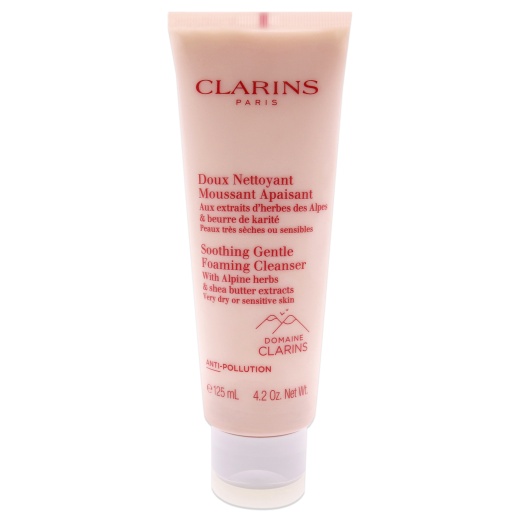 Soothing Gentle Foaming Cleanser by Clarins - 4.2 Oz Unisex Cleanser