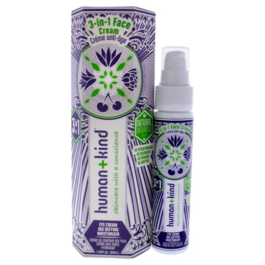 Age-Defying 3-In-1 Cream By Human+Kind For Unisex - 1.69 Oz Cream