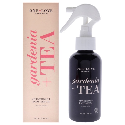 One Love Organics Gardenia Plus Tea Antioxidant Body Serum for Women - 4 Oz