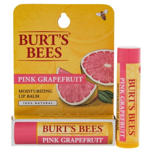 Pink Grapefruit Moisturizing Lip Balm Blister by Burts Bees