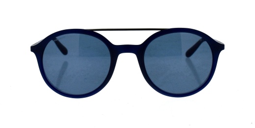Giorgio Armani AR 8077 5088-87 Grey-Matte Transparent Blue Sunglasses for Men