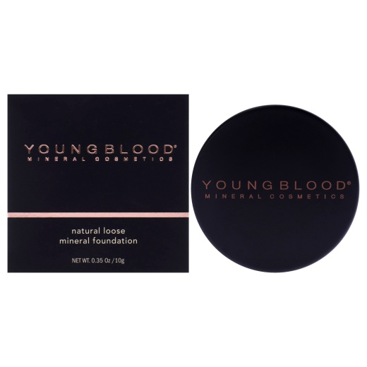 Natural Loose Mineral Foundation in Soft Beige by Youngblood