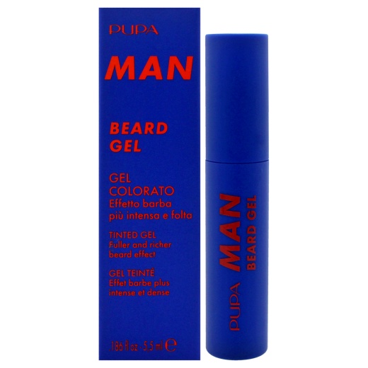 Beard Gel Tinted - 002 Medium Dark by Pupa Milano for Men