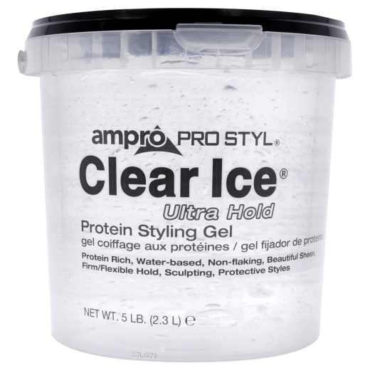 Pro Styl Clear Ice Gel - Ultra Hold By Ampro For Women - 80 Oz Gel