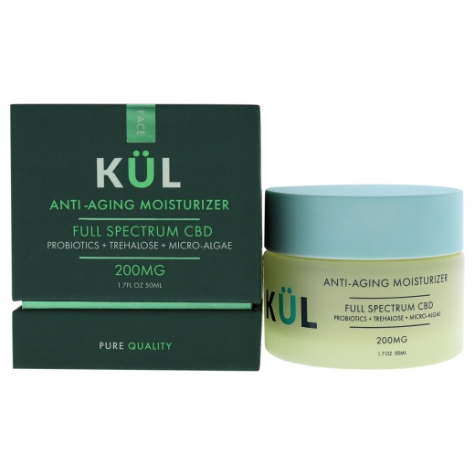 Kul Cbd Anti-Aging Moisturizer Full Spectrum 200Mg Cbd For Unisex - 1.7 Oz Moisturizer
