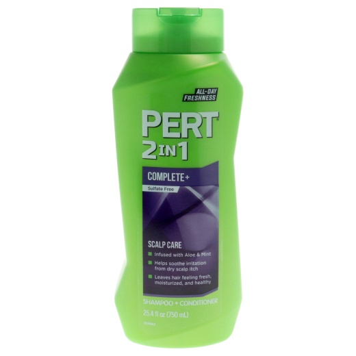 Pert 2 In 1 Complete Plus Scalp Care Shampoo And Conditioner - 25.4 Oz