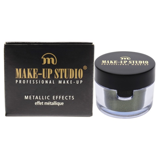 Metallic Effects Olive Green Eye Shadow by Make-Up Studio for Women