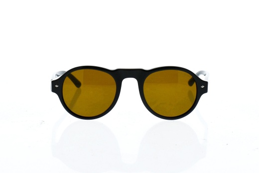 Giorgio Armani AR 8053 5357-52 Frames Of Life Green-Light Brown Sunglasses for Men