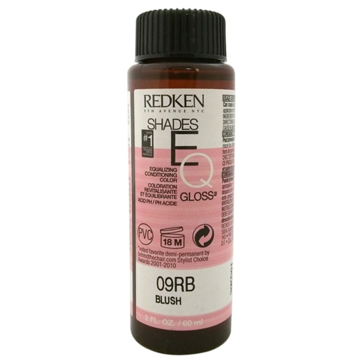 Shades Eq Color Gloss - 09Rb Blush by Redken for Women - 2 Oz Hair Color