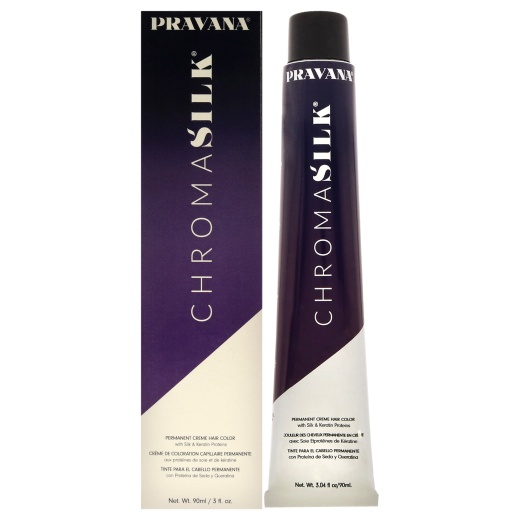 Pravana Chromasilk Creme Hair Color 5.37 Ligh Golden Violet Brown