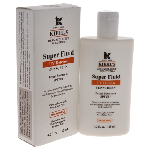 Kiehl's Super Fluid Daily UV Defense SPF 50+ - Unisex Sunscreen