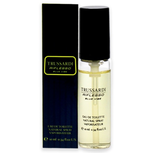 Riflesso Blue Vibe by Trussardi for Men - 0.34 Oz EDT Spray (Mini)