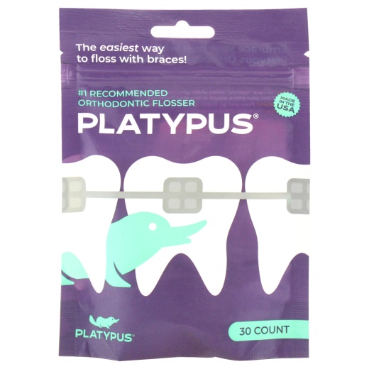 Orthodontic Flossers by Platypus - Effortless Flossing for Braces!