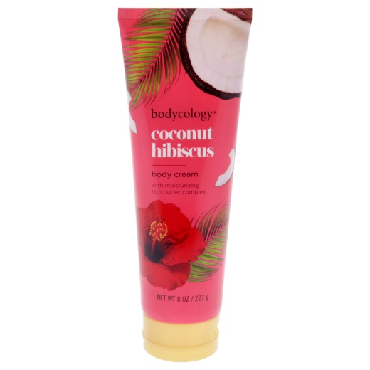 Body Cream - Coconut Hibiscus by Bodycology for Women - 8 Oz