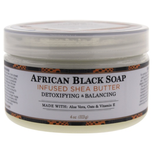 Nubian Heritage Shea Butter Infused with African Black Soap Extract Lotion - 4 Oz Unisex