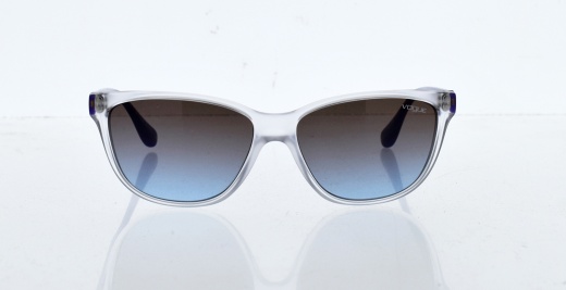 Vogue VO2729S W745-48 Sunglasses - Transparent Demi Shiny-Azure Gradient Pink Gradient Brown