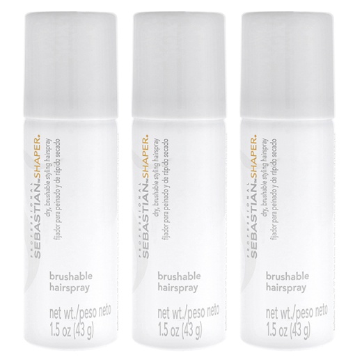 Shaper Hairspray Regular - Travel Size by Sebastian for Unisex - 1.5 oz Hair Spray - Pack of 3