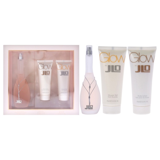 Glow By Jennifer Lopez For Women - 3 Pc Gift Set