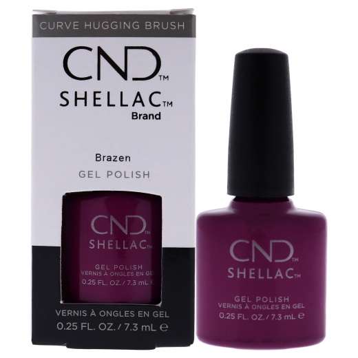 Shellac Nail Color - Brazen by CND for Women - 0.25 Oz Nail Polish