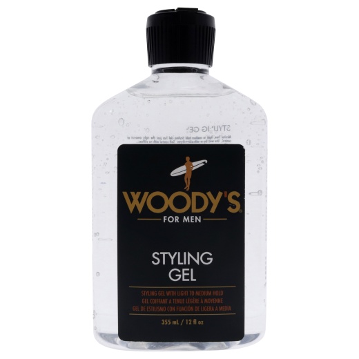 Styling Gel By Woodys For Men - 12 Oz Gel
