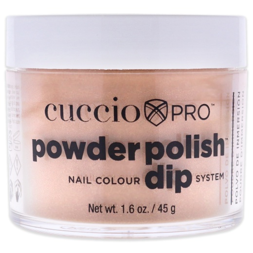 Pro Powder Polish Nail Colour Dip System - Rose Gold Slippers by Cuccio Colour