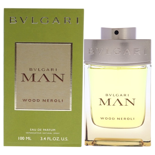 Bvlgari Man Wood Neroli by Bvlgari for Men - 3.4 Oz EDP Spray