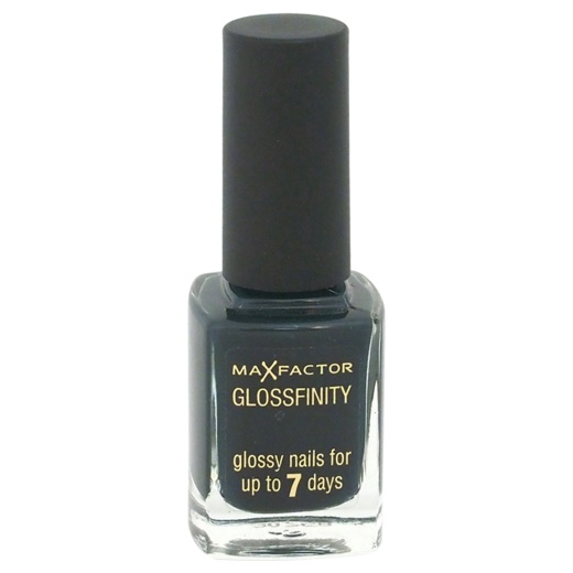 Max Factor Glossfinity Nail Polish - 180 Blackout for Women