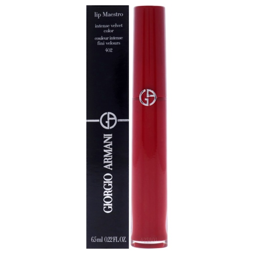 Lip Maestro Intense Velvet Color - 402 Chinese Lacquer By Giorgio Armani For Women - 0.22 Oz Lipstick