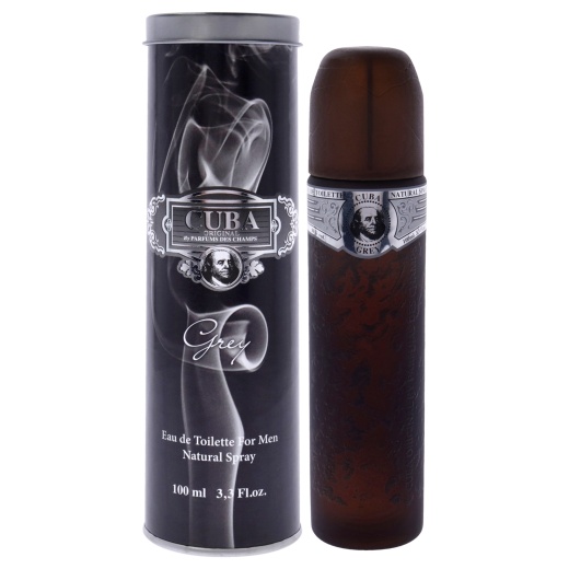 Cuba Grey By Cuba For Men - 3.3 Oz Edt Spray