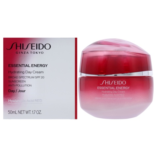 Essential Energy Hydrating Day Cream SPF 20 by Shiseido for Women - 1.7 oz Cream