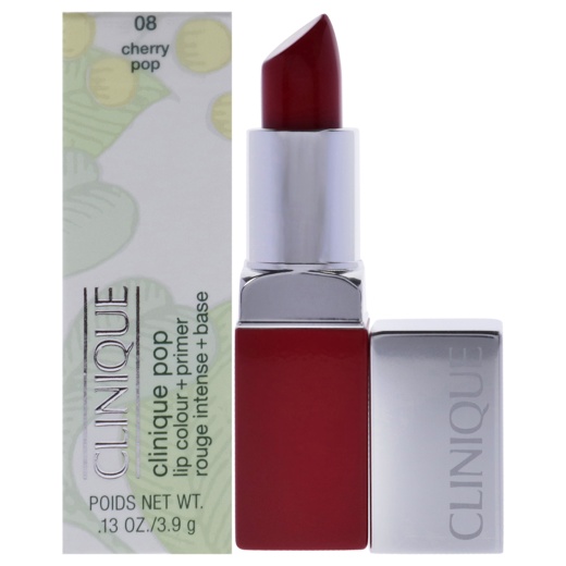 Clinique Pop Lip Colour Plus Primer - 08 Cherry Pop