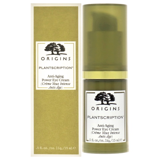Plantscription Anti-Aging Power Eye Cream by Origins - 0.5 Oz Cream for Unisex