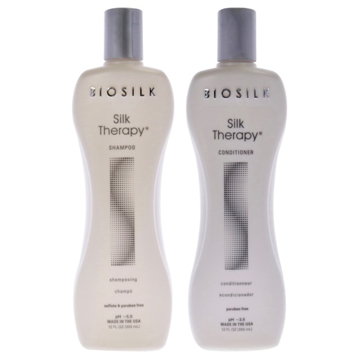 Silk Therapy Shampoo And Conditioner Kit By Biosilk - 2 Pc Kit