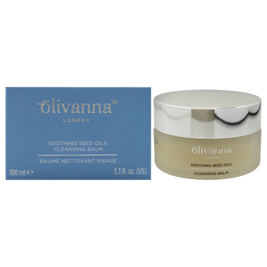 Soothing Seed Oils Cleansing Balm by Olivanna - 3.3 Oz Cleanser