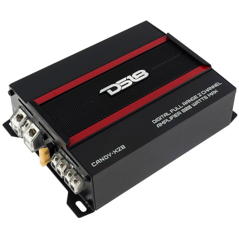 Ds18 Candy-X2b Candy 2-Channel Compact Full-Range Class D 800W Amplifier