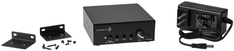 Dayton Audio Da30 2 X 15W Class D Bridgeable Mini Amplifier