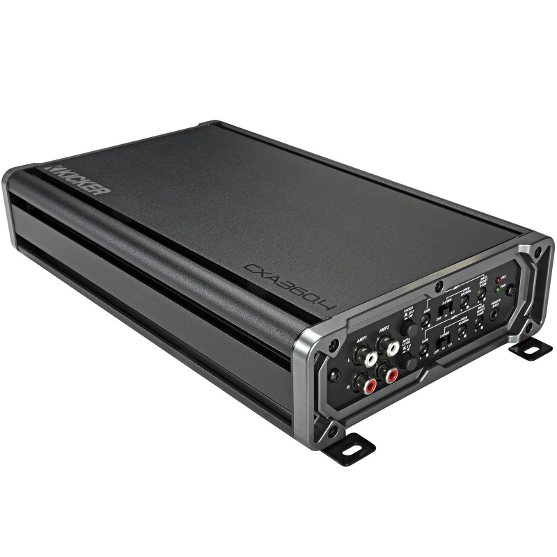 Kicker Cxa3604 4X90 Watt 4 Channel Full-Range Amplifier