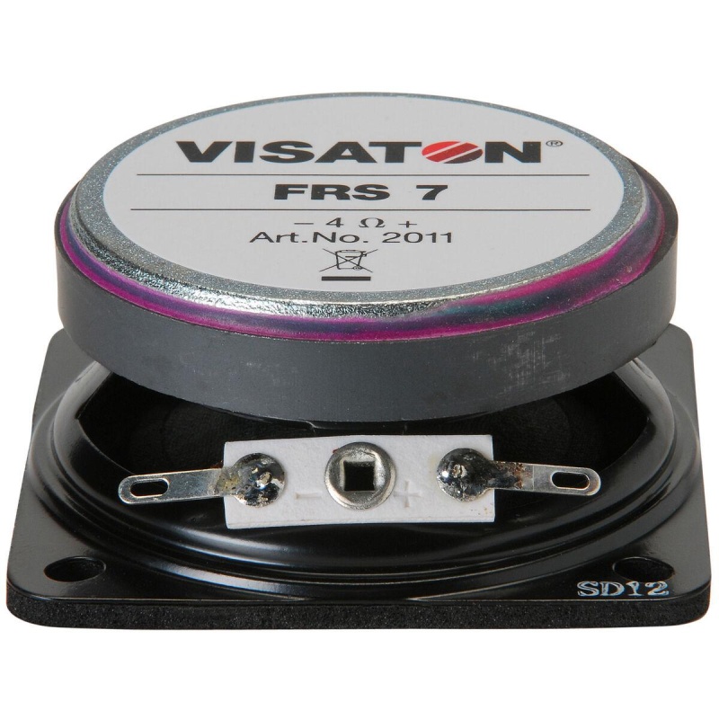 Visaton Frs7-4 2.5" Full-Range Speaker 4 Ohm