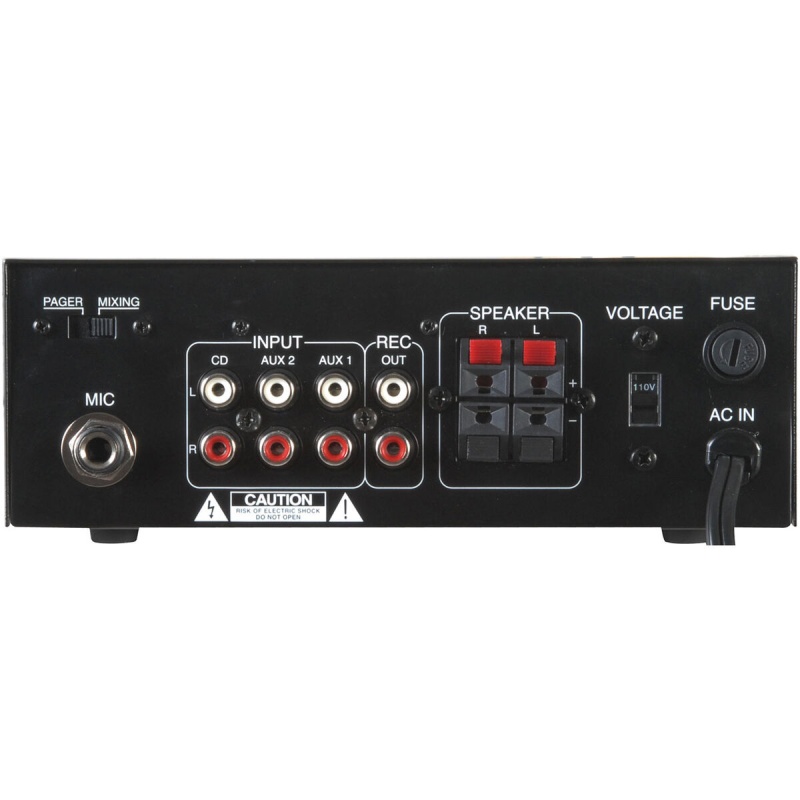 Pyle Pta2 Mini 2X40w Stereo Mixer/Power Amplifier