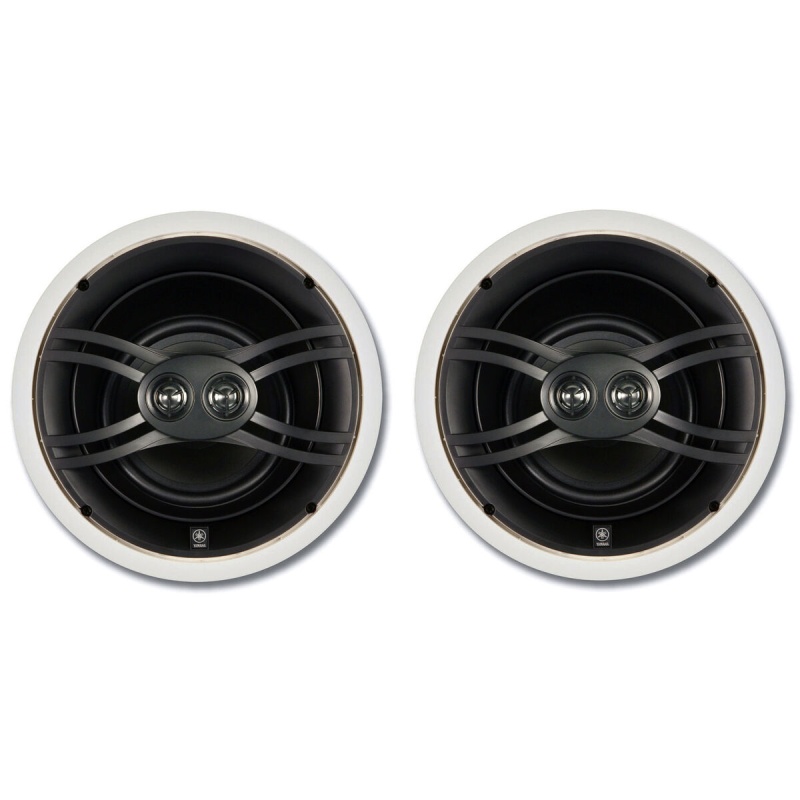 Yamaha Ns-Iw280cwh 3-Way 6-1/2" Angled Ceiling Speaker Pair