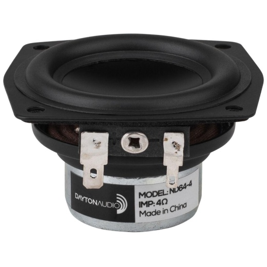 Dayton Audio ND64-4 2-1/2" Aluminum Magnesium Cone Full-Range Neo Driver