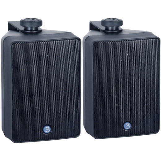 Atlas Sound Sm42t-B 4" 2-Way Speaker Pair Black