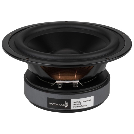 Dayton Audio DSA175-8 6-1/2" Designer Series Aluminum Cone Woofer