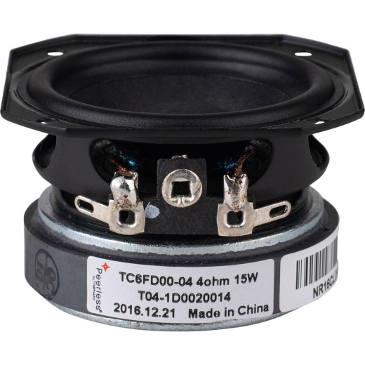 Peerless By Tymphany TC6FD00-04 2" Full Range Paper Cone Woofer 4 Ohm