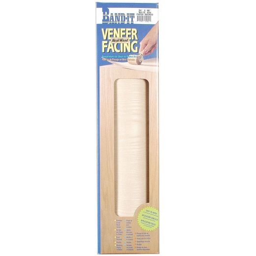Band-It White Ash Veneer 24" X 96" Paper-Backed