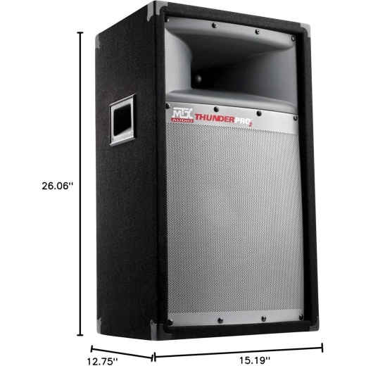 MTX TP1200 ThunderPro2 12" 2-Way PA Loudspeaker