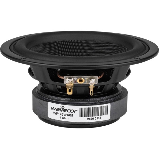 Wavecor WF146WA05 5-3/4" Glass Fiber Cone Mid-Woofer 4 Ohm