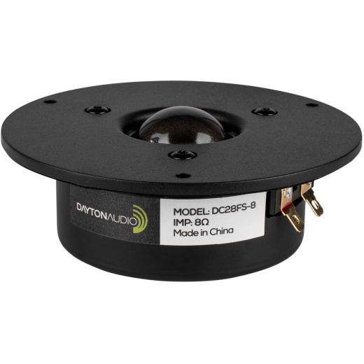 Dayton Audio Dc28fs-8 1-1/8" Silk Dome Shielded Tweeter