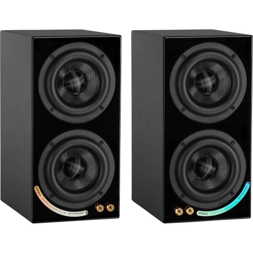 Dayton Audio Opal1 Bookshelf Speaker Pair Gloss Black