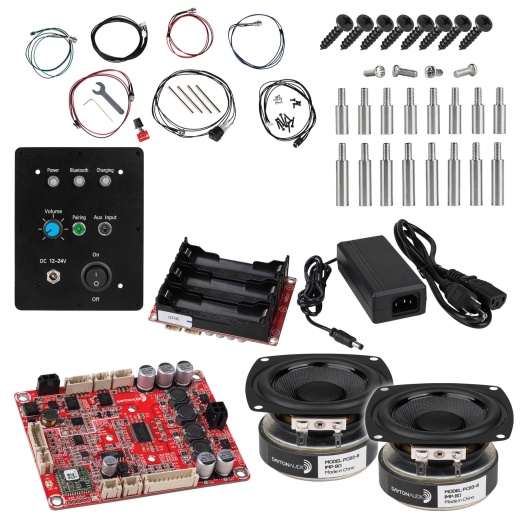 Portable 60W Bluetooth Ammo Box Speaker Kit